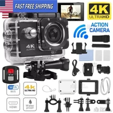 4K Wifi Action Camera Sport Video Waterproof Underwater Camera Remote For Go Pro