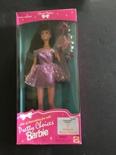 Barbie Pretty Choices Walmart Special Edition 1996 Long Brunette Hair 18019 New