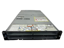 Dell XJ6VP PowerEdge FX2S 4 Slot Blade Chassis PEFX2S 2x Power Supply *No blades