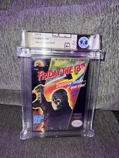 Friday the 13th Nintendo NES New Sealed WATA Grade 9.8 A+ Mint NIB