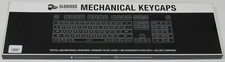 NEW Glorious Mechanical Keyboard Keycaps for GMMK 1 Black 104-key PC Gaming Race