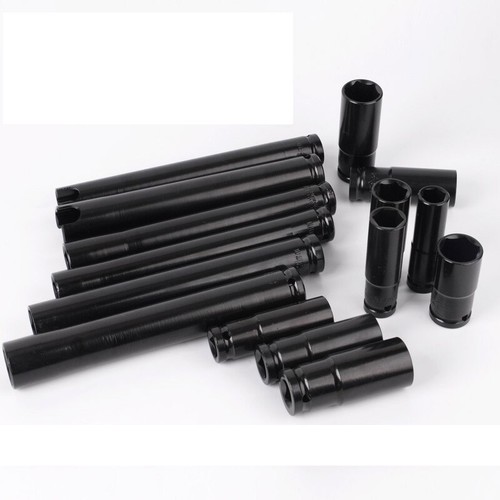17 24mm metric black pneumatic extra deep hex socket 78mm 150mm long
