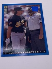Mark McGwire Baseball Card 45 1994 Upper Deck