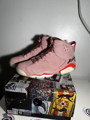 Size 12w Jordan Retro x Aleali May Millennial Pink 2019