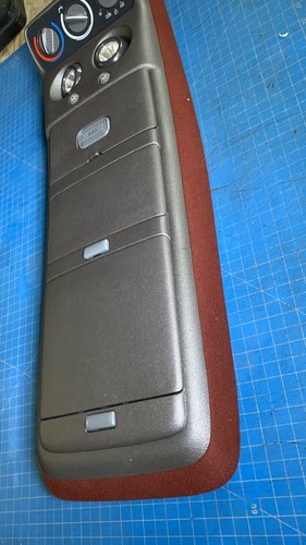 92-02 Chevy GMC Truck C/K Tahoe HVAC Controls Overhead Map Light Console Red OEM - Picture 5 of 15