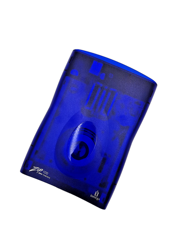 Iomega Zip 100 USB Lecteur Zip Externe Portable Zip100 - PC et Mac - Bleu Vintage - Photo 3/24