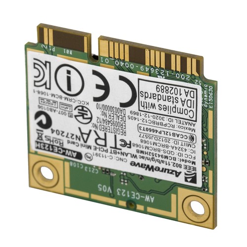 BCM94352HMB AW-CE123H Wireless Card Half PCI-e Laptop WiFi Bluetooth Hackintosh - Picture 4 of 6
