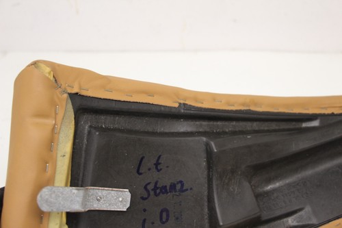 Rear Right Seat Side Lateral Cushion Pad Leather Caramel OEM BMW E39 M5 99-03 - Picture 13 of 15