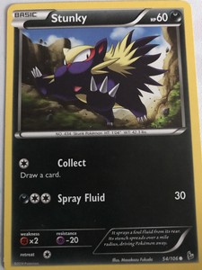 Stunky-54-106-Common-Pokemon-XY-Flashfire-M-NM-English
