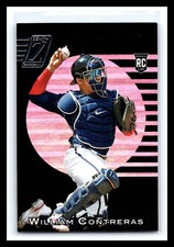 🔥 WILLIAM CONTRERAS 2021 PANINI CHRONICLES ZENITH FOIL RC # 8