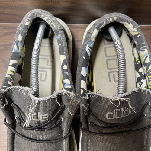 Hey Dude Wally Stretch Black US Men's 14 EU 47 - Picture 6 of 15