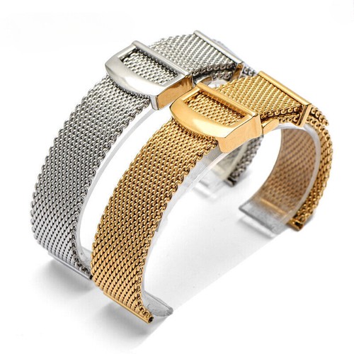 Cinturino orologio maglia milanese 20mm 22mm per bracciale pilota IWC Portofino IW356501 505 - Foto 3 di 24