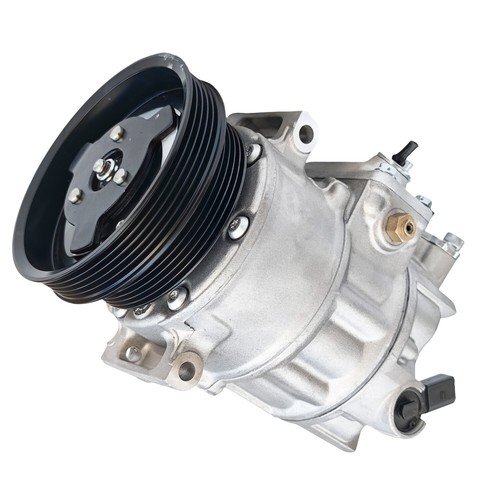 A/C Compressor with Clutch Fit For 2005-2014 Volkswagen Jetta 2.5L l5 CO 4574JC - Picture 2 of 9