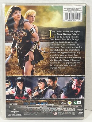 Xena: Warrior Princess: Season Five (DVD, 1999). BRAND NEW