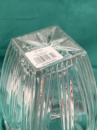 Waterford Crystal Odyssey Square Vase Marquis Clear Cut 10 in tall - Picture 10 of 24