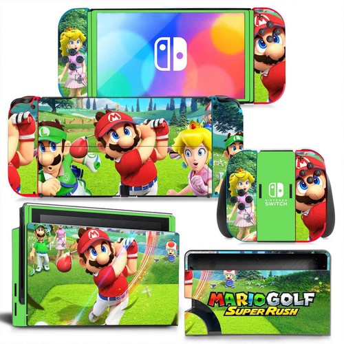 DIY Decal Cartoon Wraps Colorful Stickers Mario Skin Stickers For Switch Oled - Picture 2 of 47