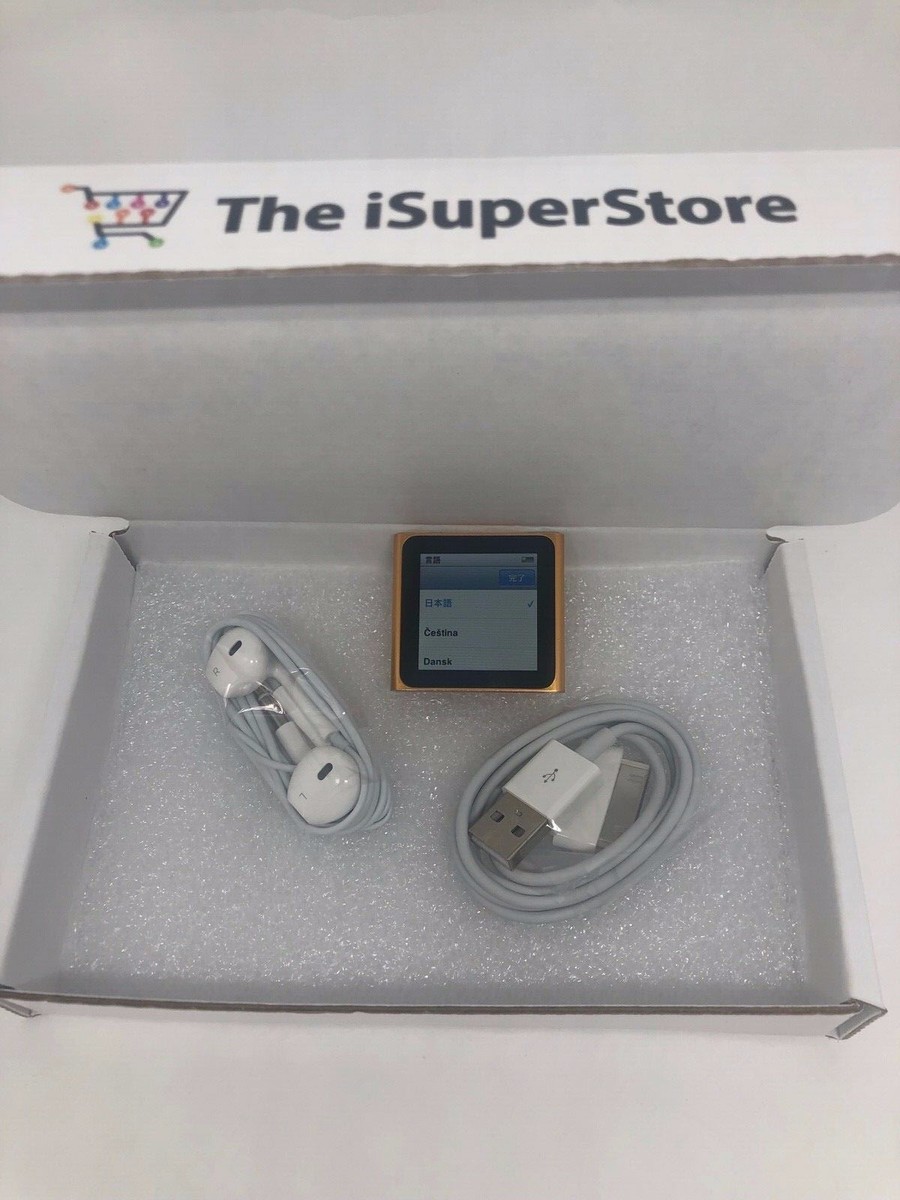 Apple iPod nano 6th Generation Orange (8 GB) for sale online | eBay