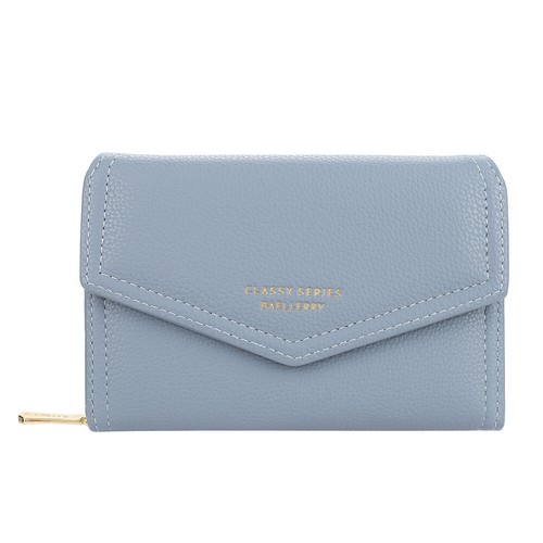 RFID Blocking Womens Trifold Leather Wallet Card Holder Coin Purse Zipper Pocket - Picture 40 of 45