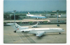Postcard Airline TALIA AIRWAYS Boeing 727-2H9 TC-AKD AUC1.