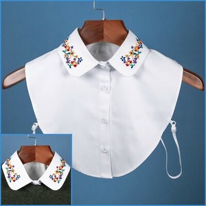 embroidered collar