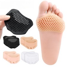Ball of Foot Pads Forefoot Cushion Metatarsal Gel Insoles Pain Relief Breathable