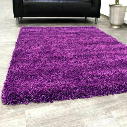 SMALL X LARGE SIZE THICK MODERN RUGS NON SHED SHAGGY RUG Round Runner THICK PILE - Picture 24 of 28