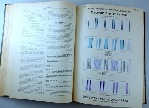 Lefevre REVUE GÉNÉRALE DES MATIÈRES COLORANTES 1912 Farben Textilien färben - Bild 15 von 22