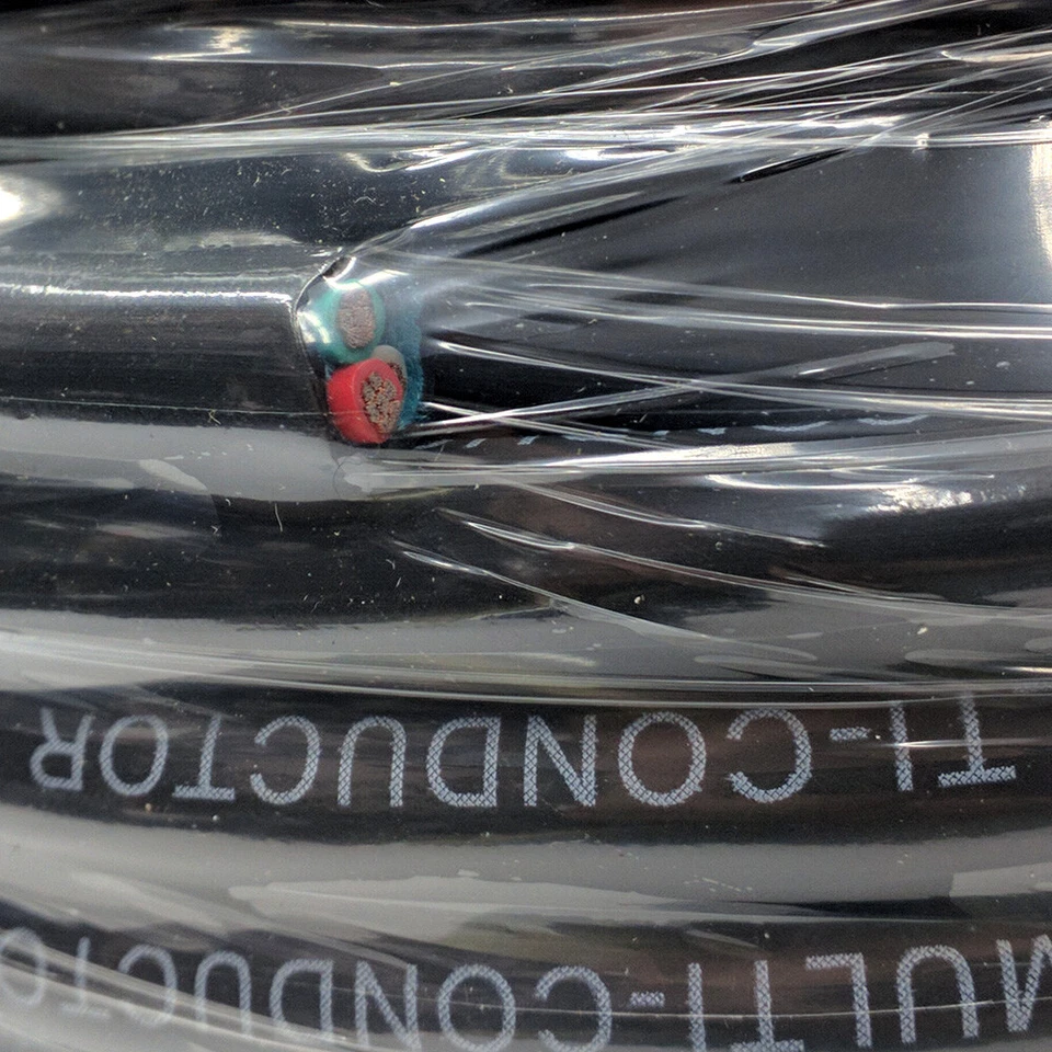 4 CONDUCTOR 2channel 12 GAUGE AWG GA RAW PA DJ PRO AUDIO SPEAKER CABLE WIRE CORD - Image 2 of 2