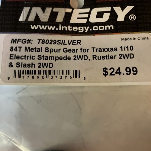 84T Metal Spur Gear for Traxxas 1/10 Electric Stampede 2WD T8029Silver - Picture 3 of 7