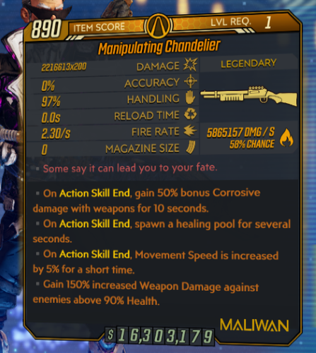 Borderlands 3 | LEVEL 1 MODDED GEAR ⭐️ GodMode Items(Switch | PC | Xbox | PS4/5) - Picture 49 of 326