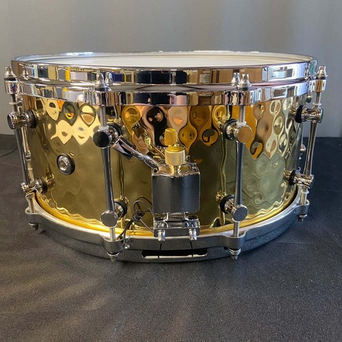 Hammered Brass Snare Drum RC003 - 第 1/4 張圖片