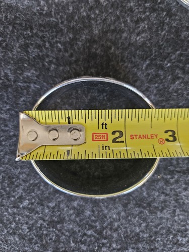 Vintage F.M.Co Finberg 1" breites Sterlingsilber Armreif Armband - Bild 8 von 10