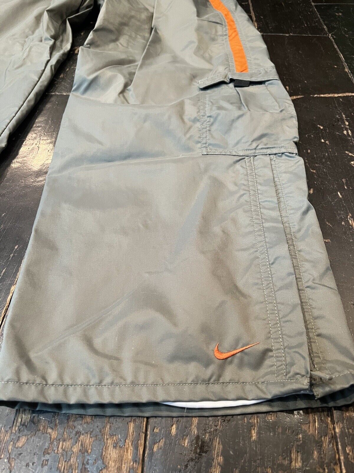 Vintage 90’s Nike Track Pants Joggers Ski pants R… - image 4