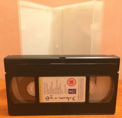 Prince 3 Chains O Gold VHS Original Love Symbol Movie Collection NPG 1994 EX