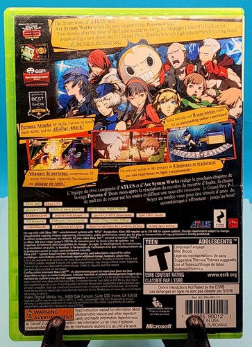 P4A Persona 4: Arena (XBOX 360, 2012) - Imagen 8 de 8