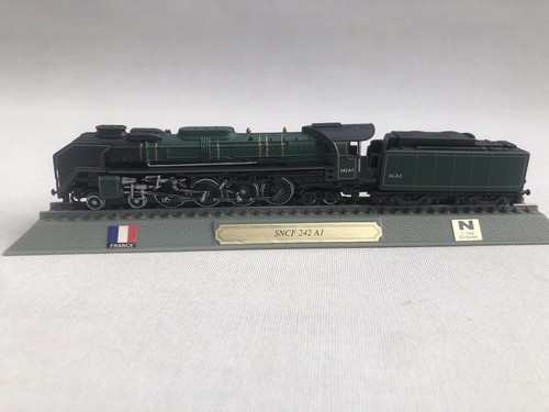 Del Prado 1:160 N Gauge SNCF 242 A1 4-8-4 Steam Locomotive Static Model GC - Picture 2 of 11