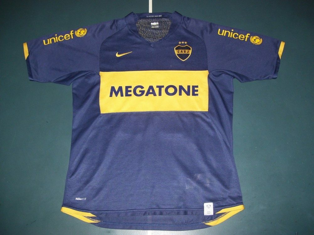MAGLIA BOCA JUNIORS NIKE TAGLIA XL STAGIONE 2008 MADE IN argentoINA MAGLIA BOCA JUNIORS NIKE TAGLIA XL STAGIONE 2008 MADE IN argentoINA