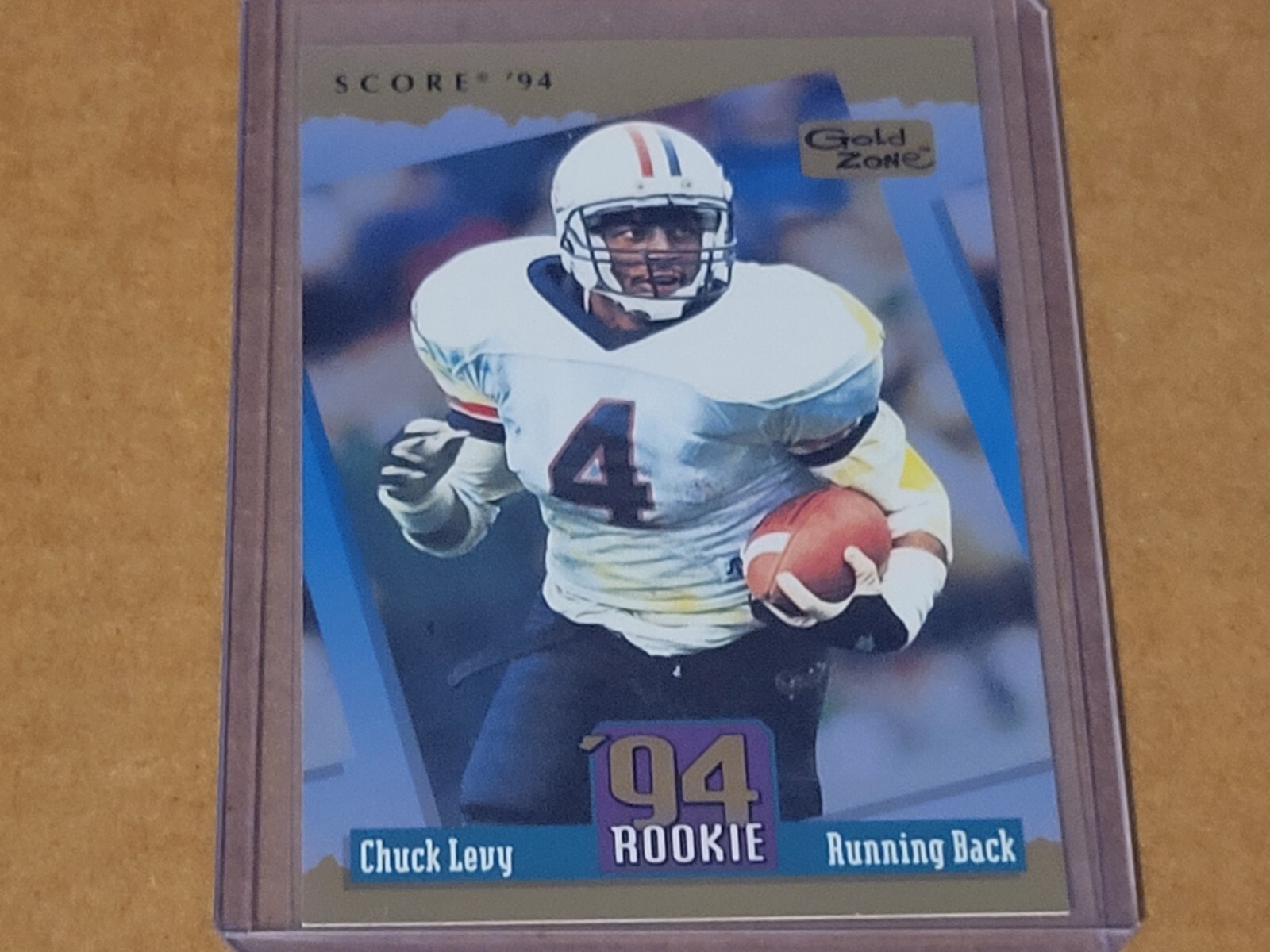 1994 Score #296 Chuck Levy RC Gold Zone Nmmt
