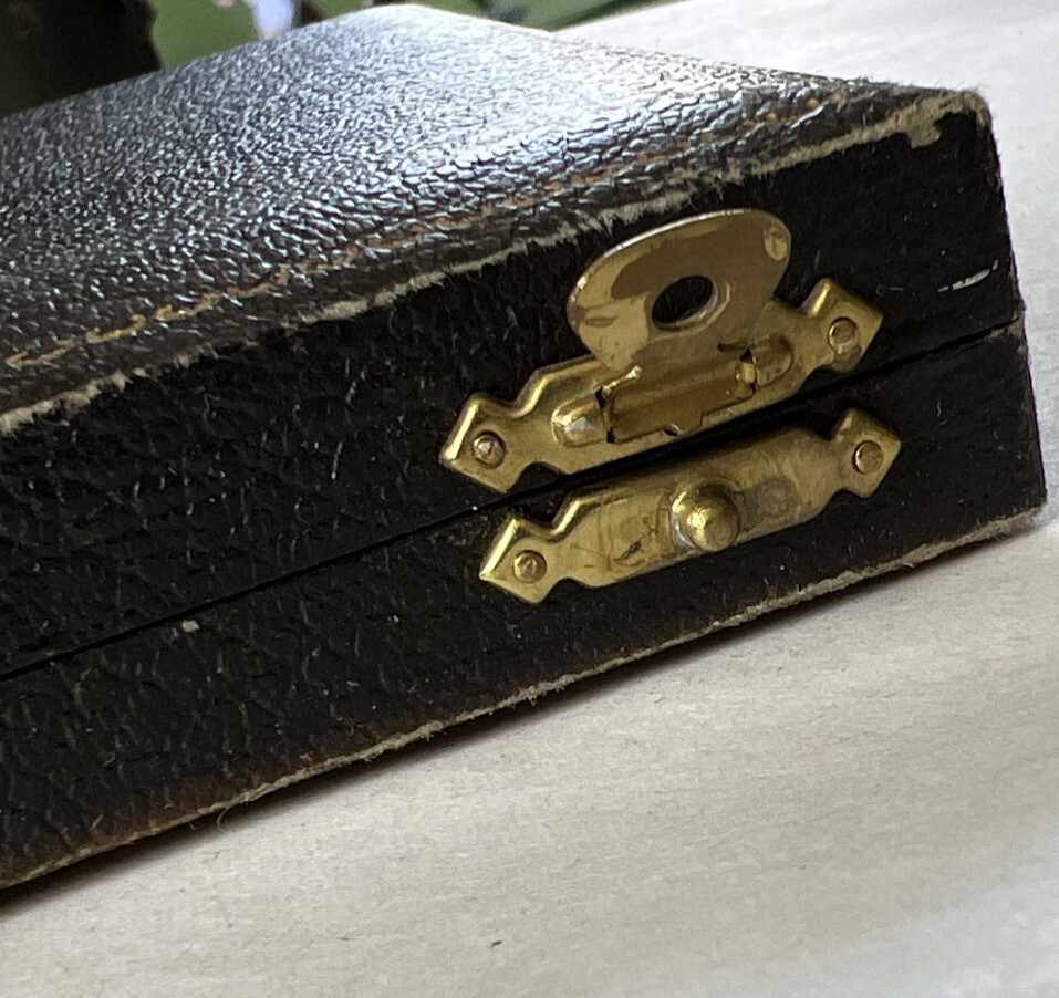 VINTAGE CUTLERY set CASE box EMPTY Silver Antique Old Retro shop display prop - Picture 4 of 9