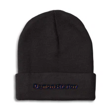 Beanies for Men Demonstrator Winter Hats for Women Acrylic Skull Cap 1 Size