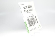 Canon EOS Digital Rebel/300D Digital Camera Instruction Manual Book Guide G992