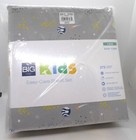 Kohl's Child's Twin Bed Sheet Set Space Explorer Big Kid Gray Print New