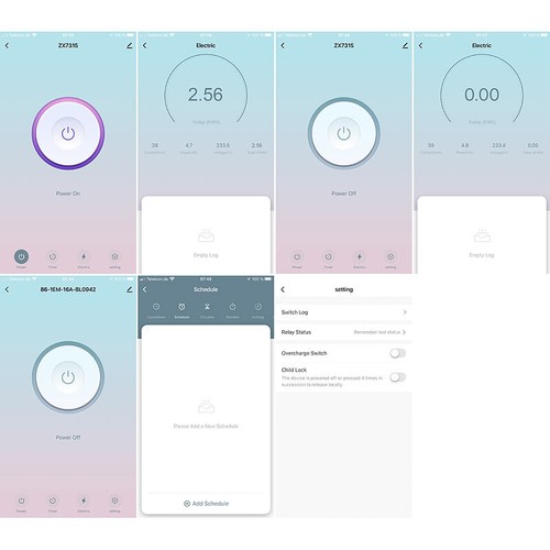 10er-Set WLAN-Unterputz-Steckdosen mit Verbrauch-Messung, App, 3.680 W - Bild 11 von 12