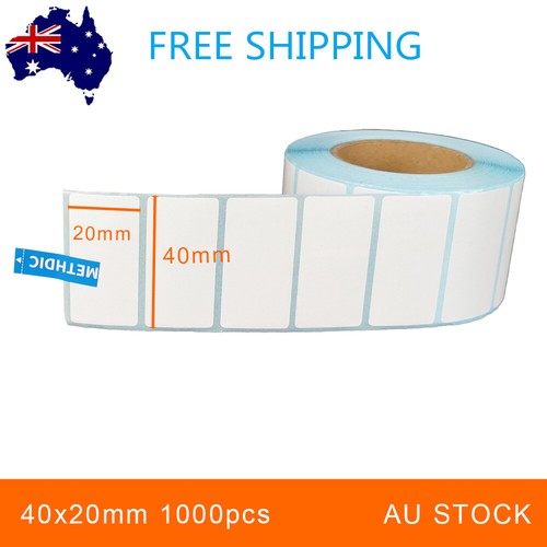 All Sizes Direct Thermal Label Barcode Courier Shipping Label Sticker Price Tags - Picture 4 of 24