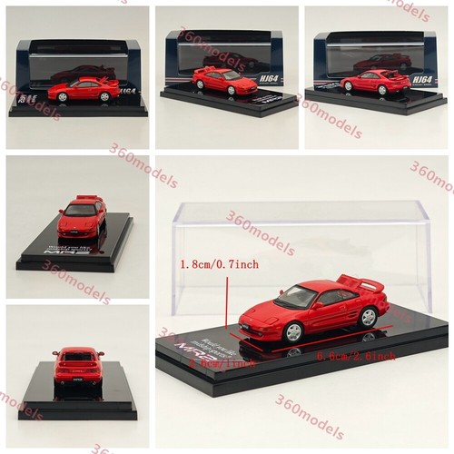 Hobby Japan 1/64 Toyota MR2 (SW20) GT-S 1993 Diecast Model Car Collection - Imagen 14 de 15