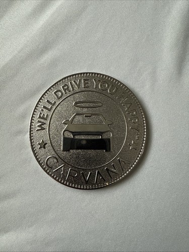 CARVANA Car Vending Machine Token Large 3” Coin AUTHENTIC New In Plastic Casings