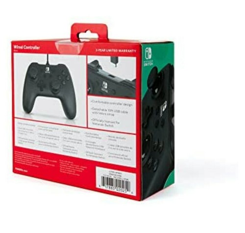 PowerA 1511370-01 Nintendo Switch Wired Controller - Black - Picture 2 of 9