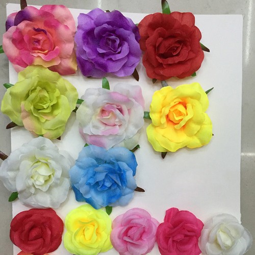 Rose Flower Hairpin Bridal Hair Clip Brooch Wedding Party Hair Accessories Charm - Picture 8 of 32