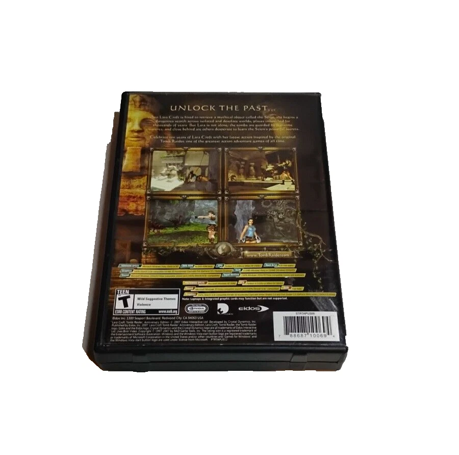 Tomb Raider: Anniversary (PC DVD-ROM, Games for Windows) – Tested & Working - Image 2 of 3