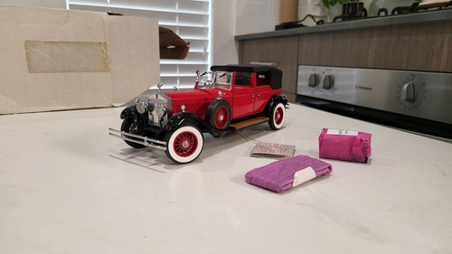 1/24 franklin mint Rolls Royce Phantom 1 RARE ERROR MODEL - Picture 2 of 12